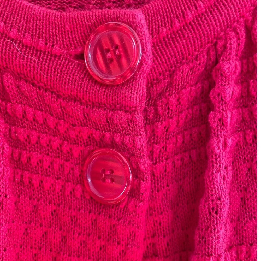 Crystal-Kobe Red Cardigan - Picture 3 of 4